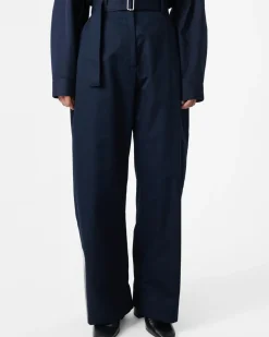 Doring Belted Pants |  Darkest Navy