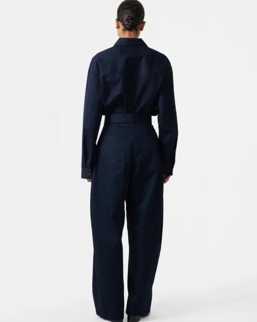 Doring Belted Pants |  Darkest Navy