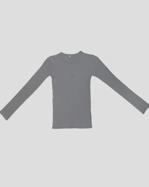 Heart Long Sleeve Tee |  Bow Blue