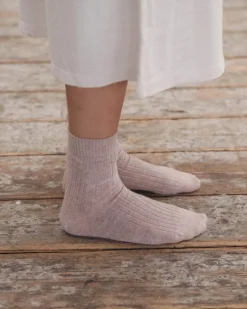 Rib Overankle Socks | Haptic