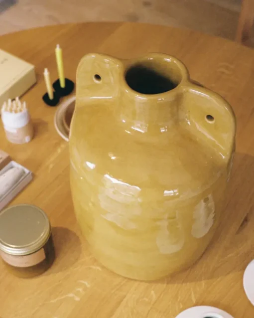 Vase 04 | Mustard Gloss