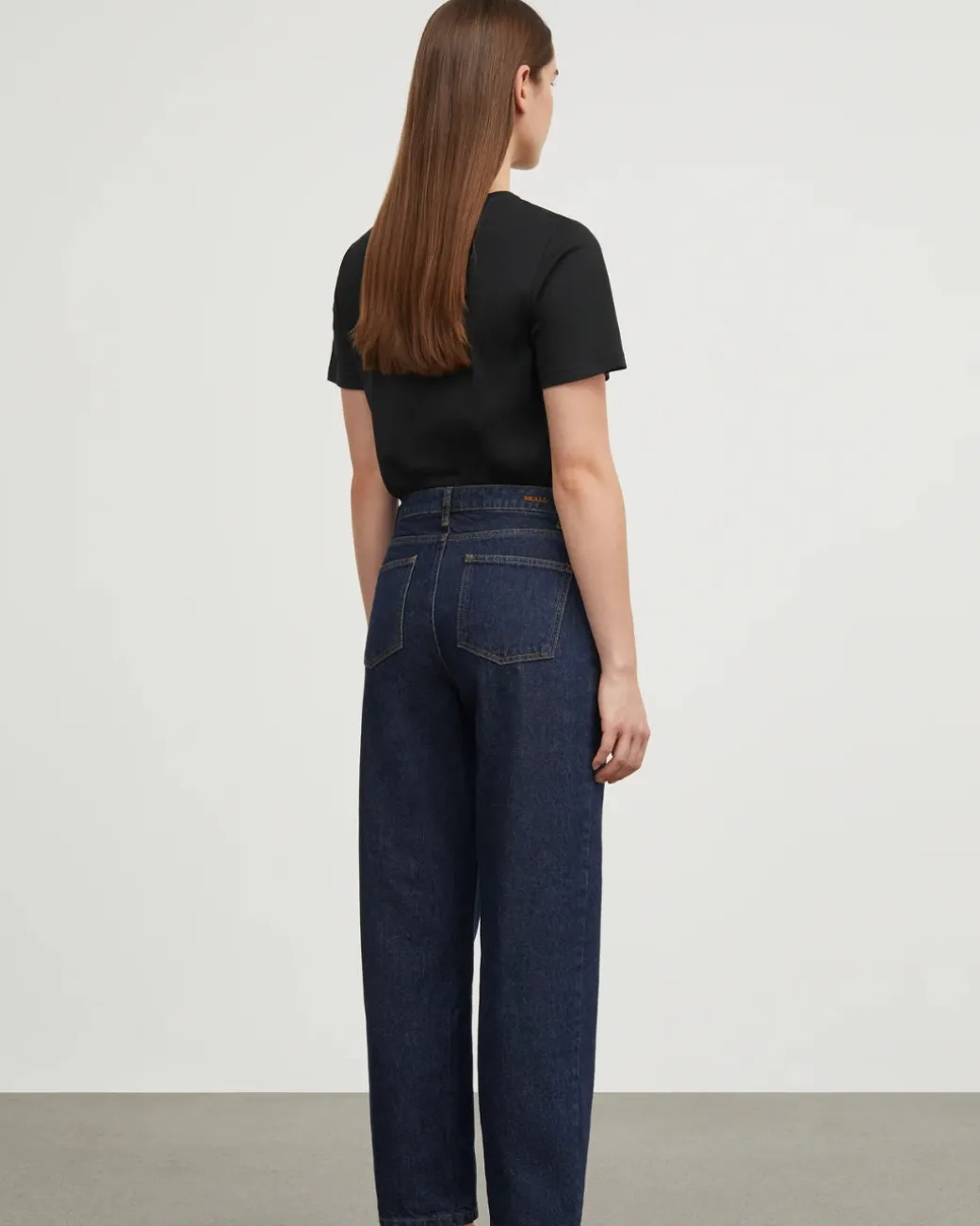 Allison Cropped Jeans | Indigo Blue Denim
