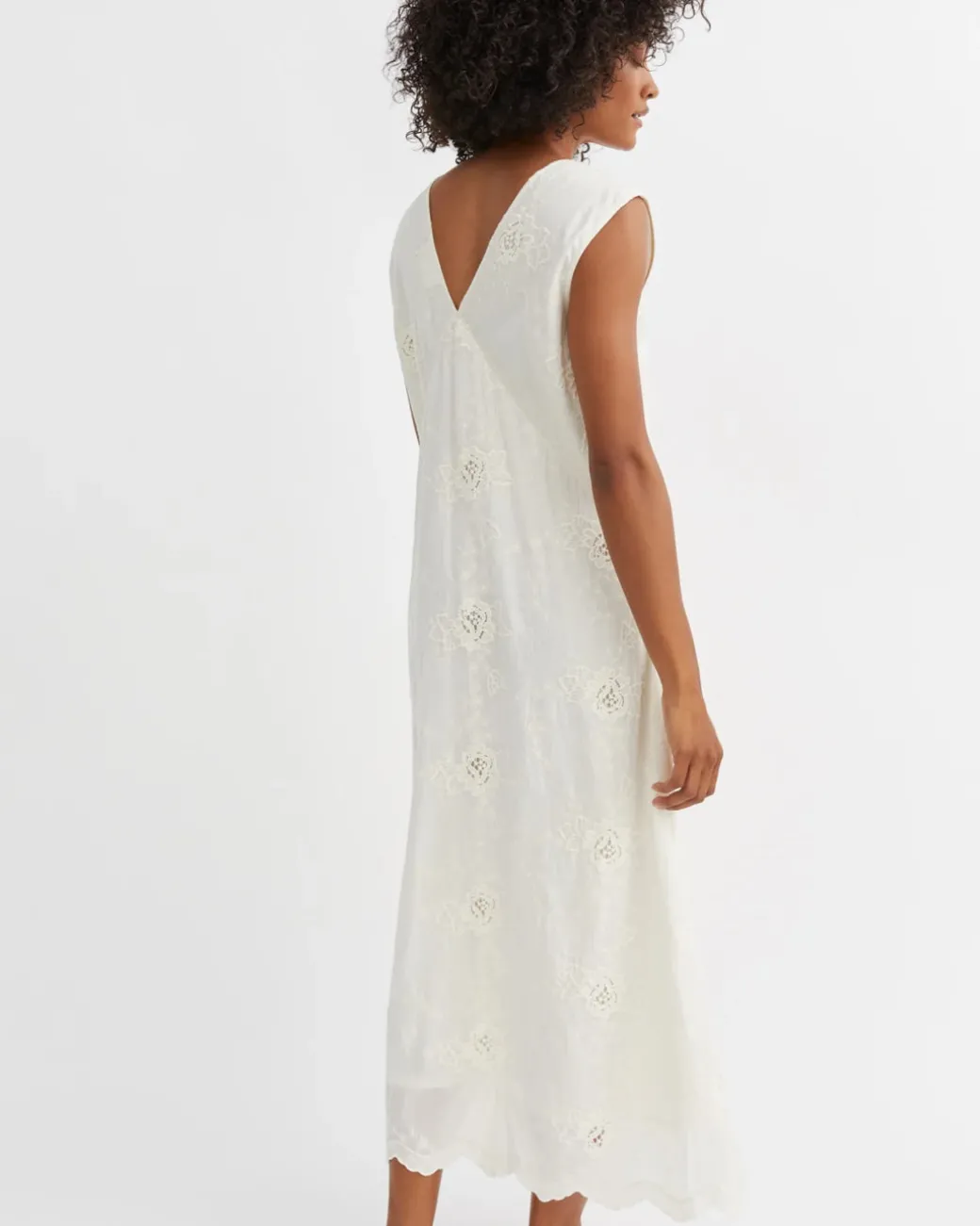 Camellia Dress | Light Cream