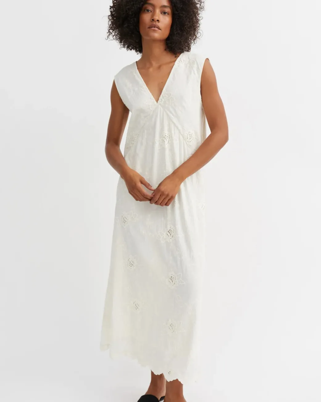Camellia Dress | Light Cream