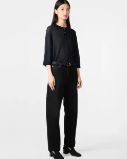 Denjo Denim Jeans |  Washed Black