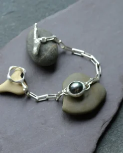 Dunton Ellerkamp Bracelet | Black Tahitian Pearl