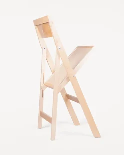 Folding Flat Chair | Natural Birch
