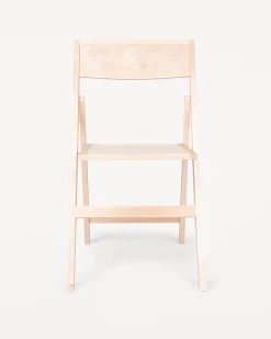 Folding Flat Chair | Natural Birch