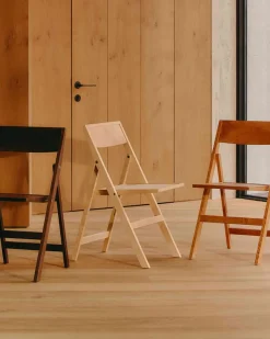 Folding Flat Chair | Natural Birch