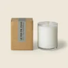 Glass Votive Candle | Gris