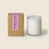 Glass Votive Candle | Violet