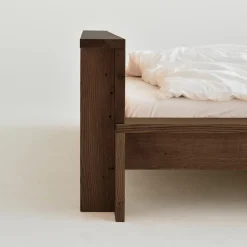 Hem Bed Frame | Smoked Red Oak