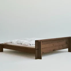 Hem Bed Frame | Smoked Red Oak