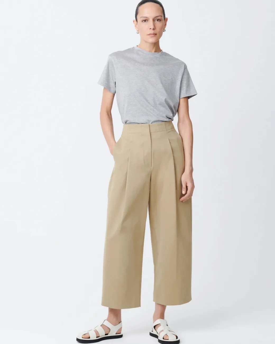 Marine T-Shirt | Grey Marl