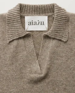 Optica Polo Sweater | Pure Soil