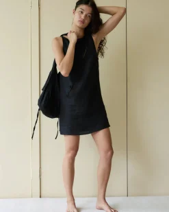 Shift Mini Dress | Black