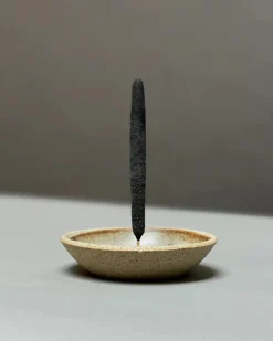 Stoneware Incense Holder | Piker White