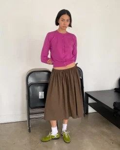 Tie Skirt | Chocolate