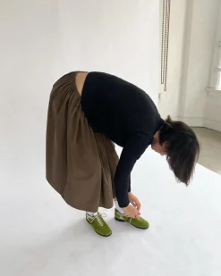 Tie Skirt | Chocolate